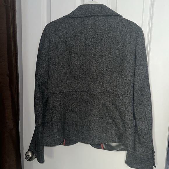 J. Crew Factory Herringbone jacket size 10 - Picture 3 of 7